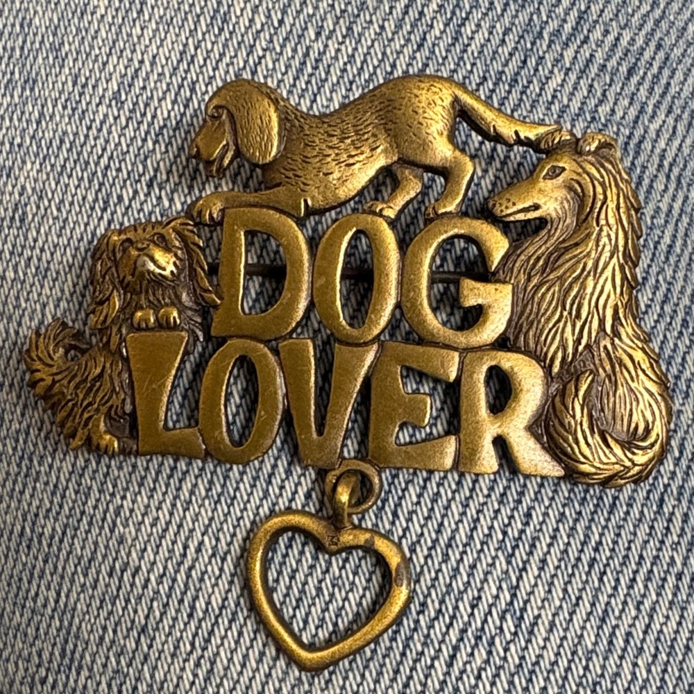 Bronze Dog Lover Decorative Plaque - Picture 5 of 6